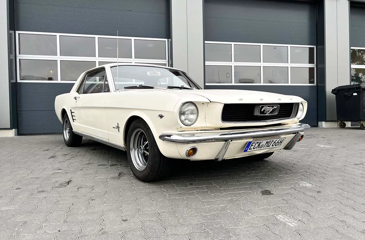 Ford Mustang Oldtimer fahren Wismar - 2