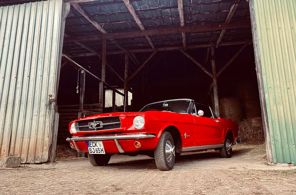 Ford Mustang Oldtimer fahren Wismar - 3