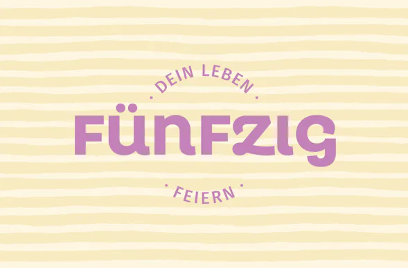 Flexibles Geschenk 50. Geburtstag (Feiern)