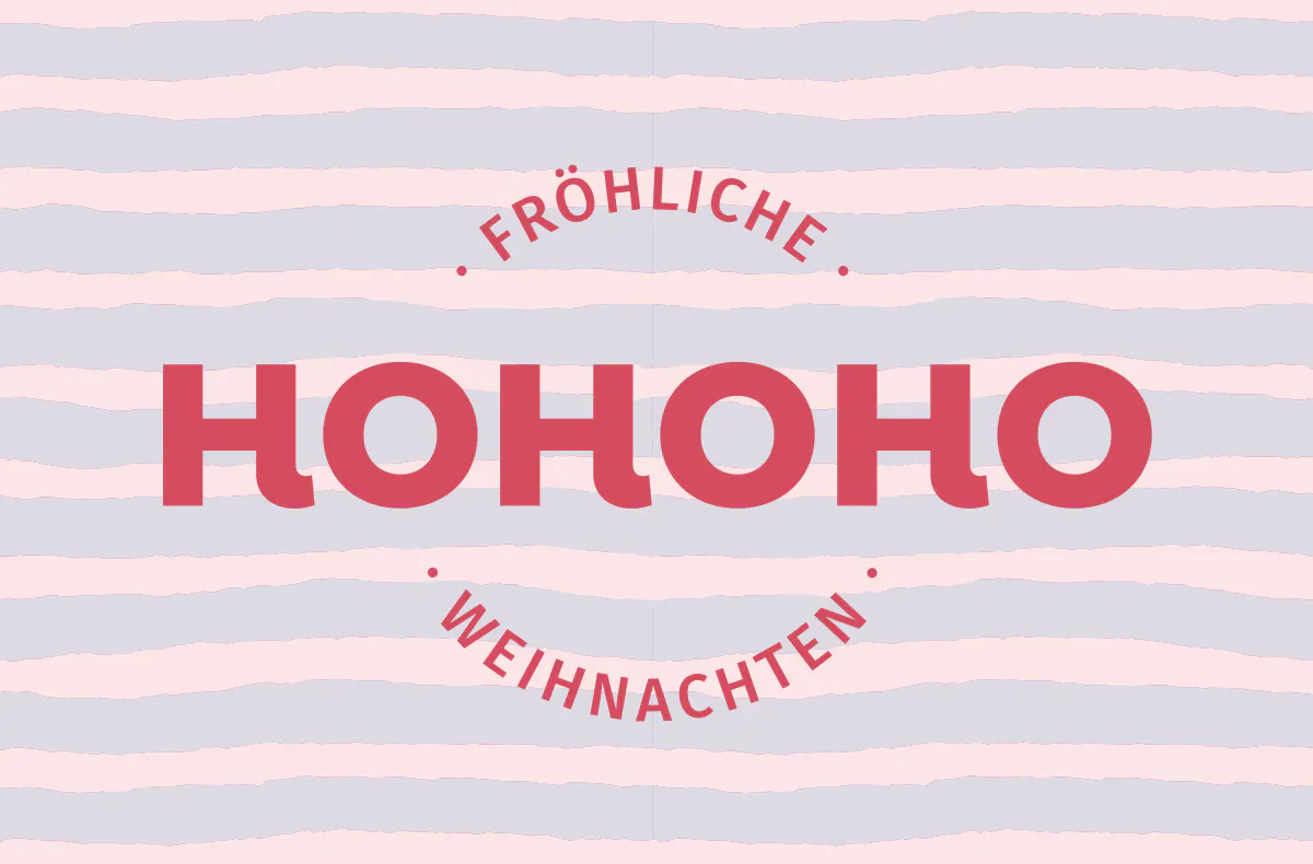 Flexibles Geschenk HoHoHo - 7