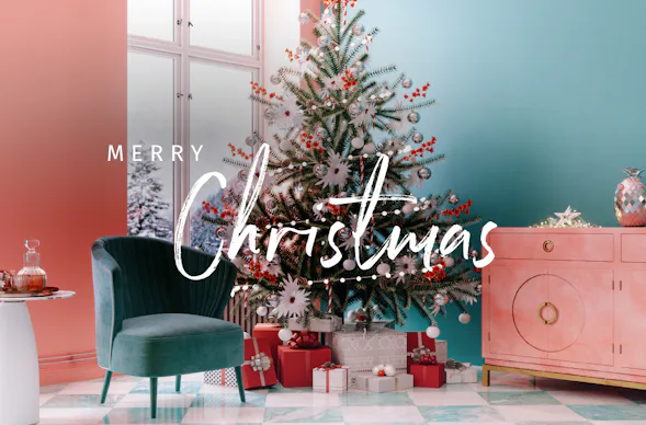 Flexibles Geschenk Merry Christmas