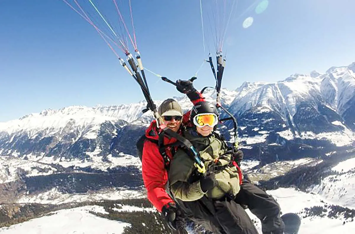 Gleitschirm-Tandemflug Fiesch (15 Min.) - 3