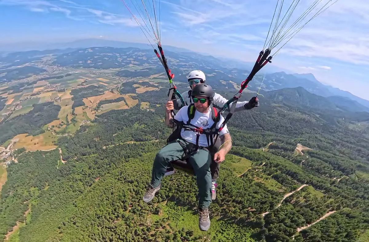 Gleitschirm Tandemflug Klagenfurt - 3