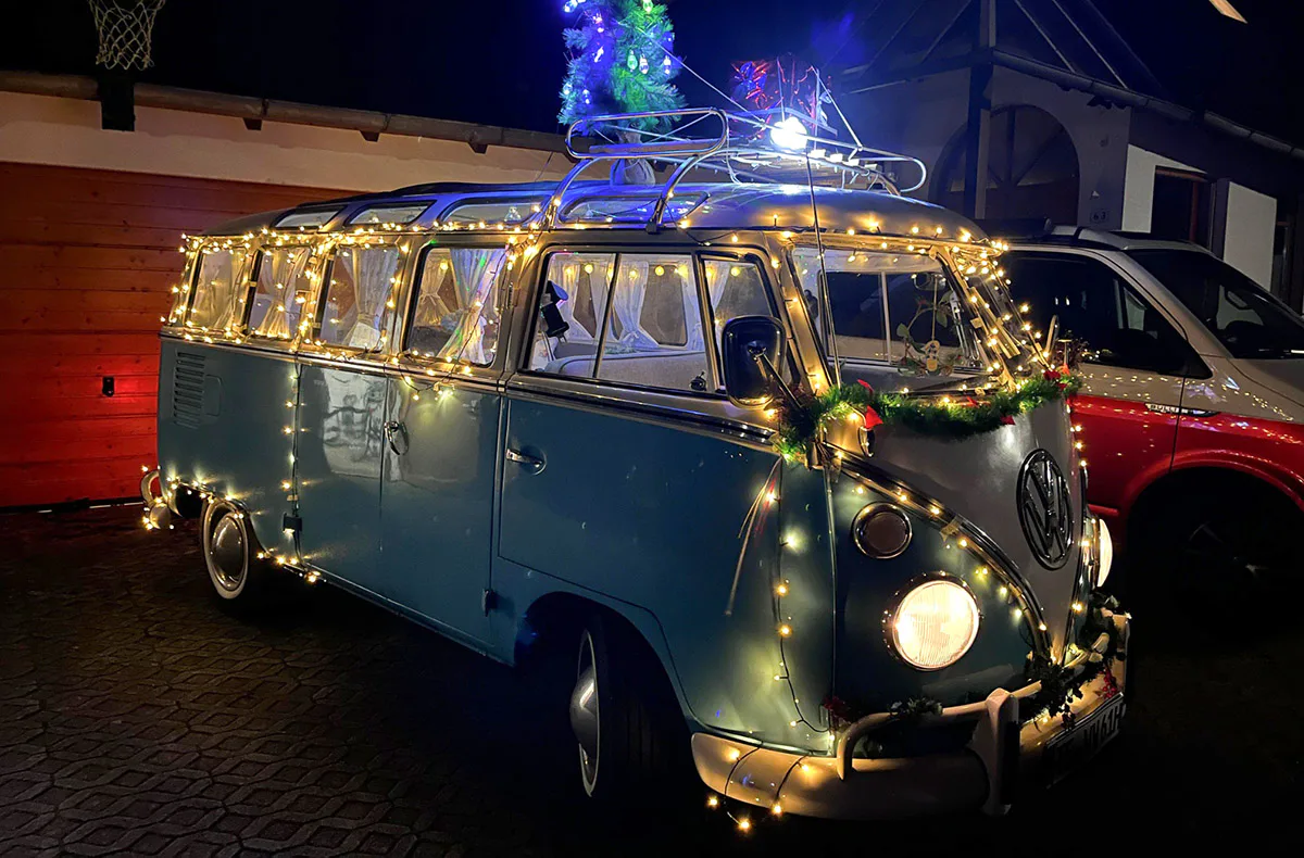Glühwein-Fahrt VW Bulli Tecklenburg - 2
