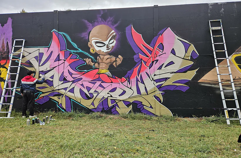 Graffiti Workshop Darmstadt für 2