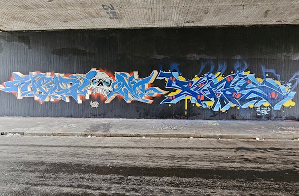 Graffiti Workshop Wiesbaden-Biebrich für 2