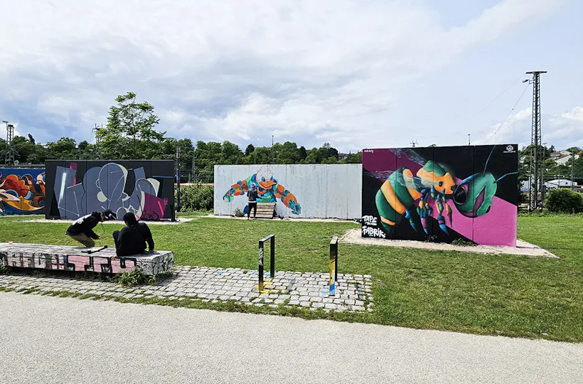Graffiti Workshop Wiesbaden für 2