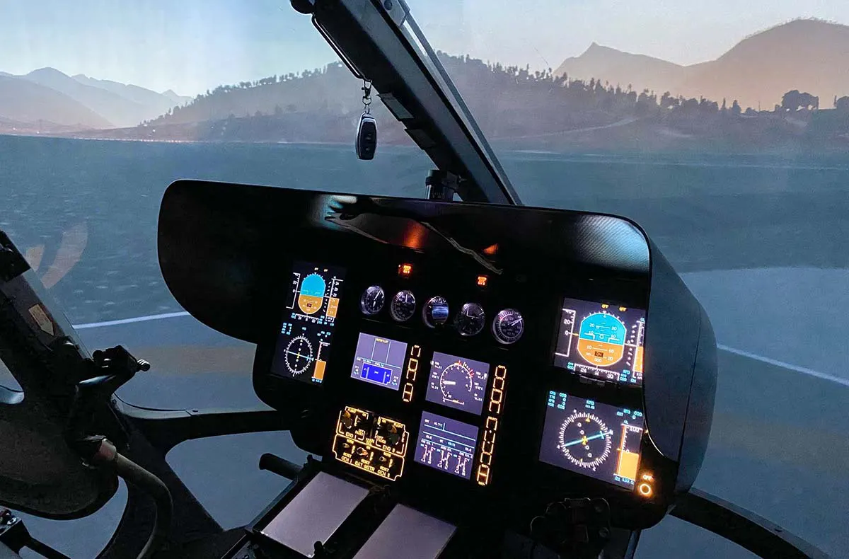 Helikopter Simulator Bornheim (1 Std.) - 2