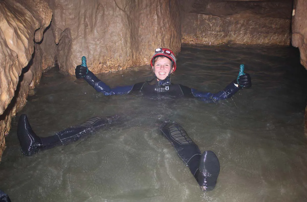 Höhlentrekking und -schwimmen Reutlingen - 5