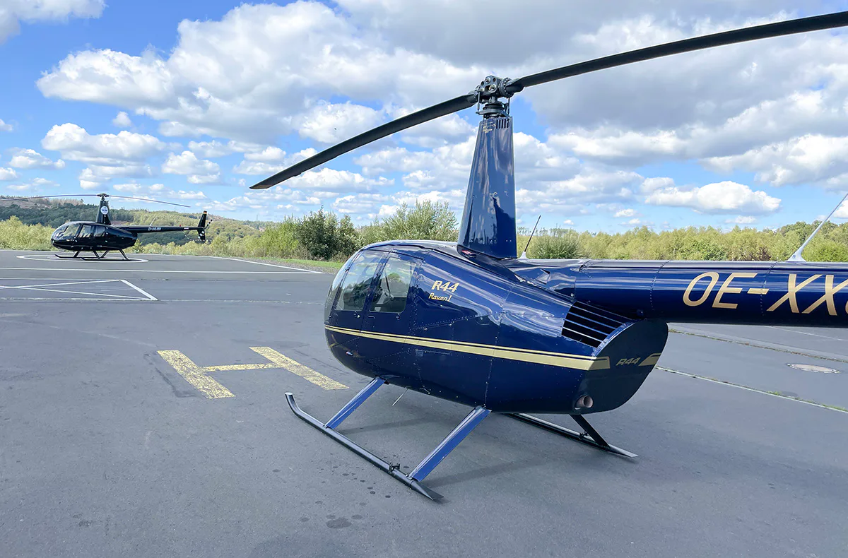 Hubschrauber Rundflug Würselen (20 Min.) - 2