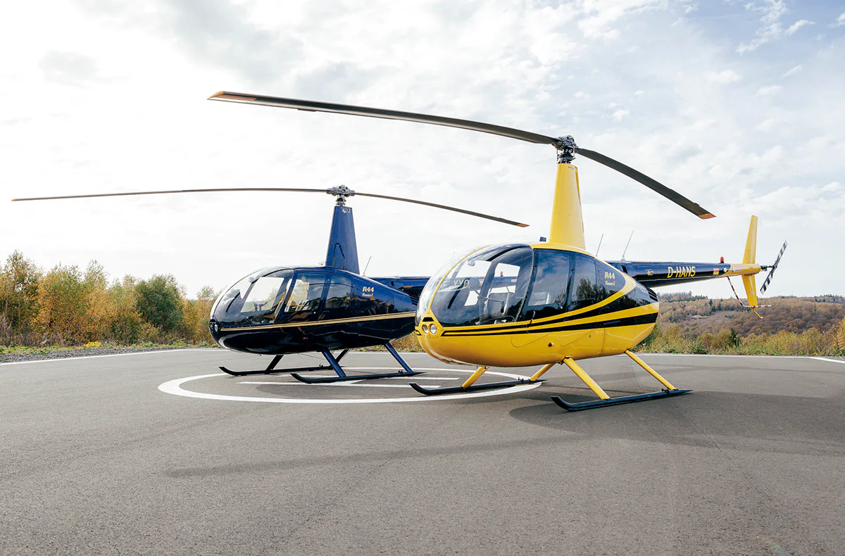 Hubschrauber Rundflug Würselen (20 Min.) - 3