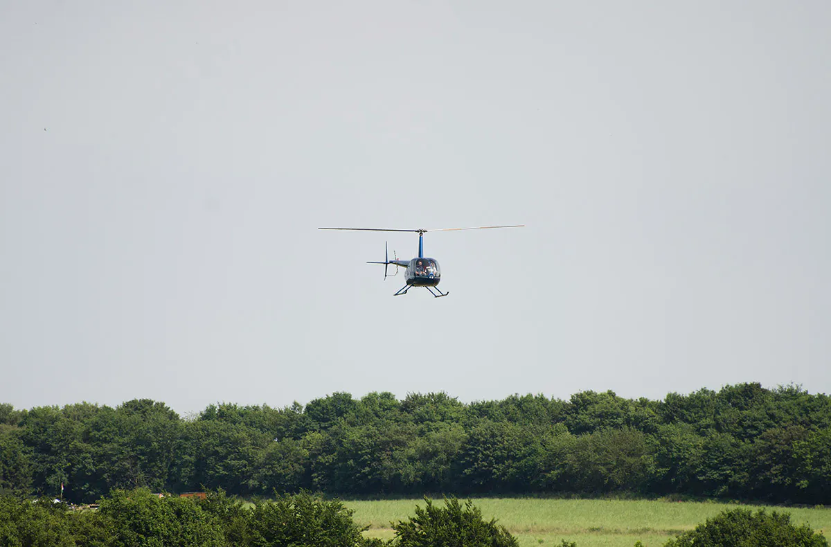 Hubschrauber selber fliegen Egelsbach (20 Min.) - 5