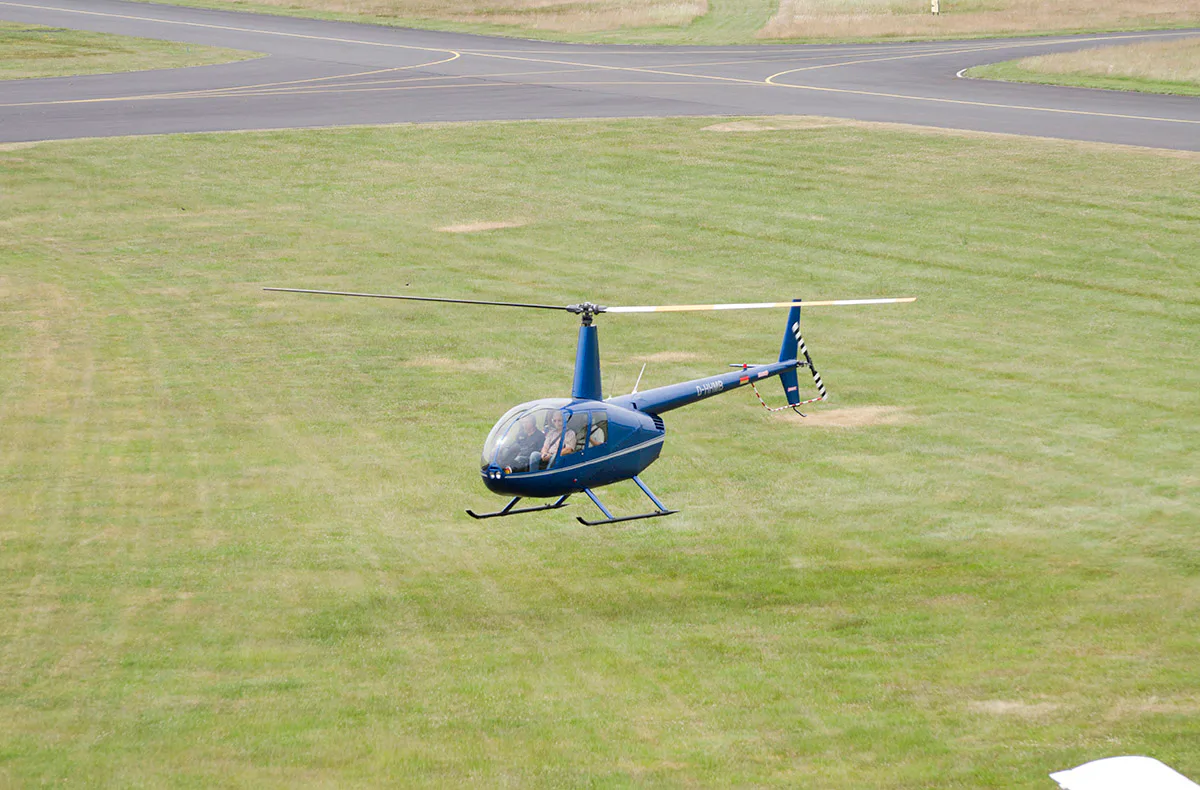 Hubschrauber selber fliegen Tannheim (20 Min.) - 2