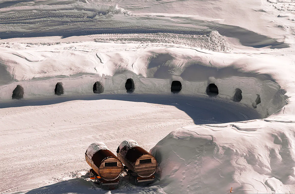 Iglu Übernachtung Oberstdorf mit Käsefondue (Fr-Sa) - 6