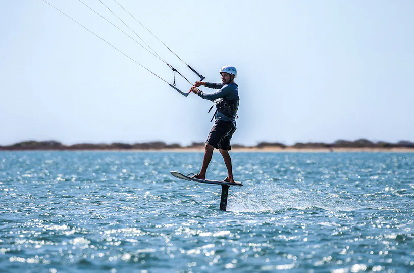Kitefoilkurs in Südfrankreich