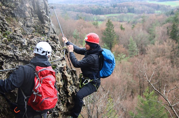 Klettersteig für Einsteiger Hirschbach
