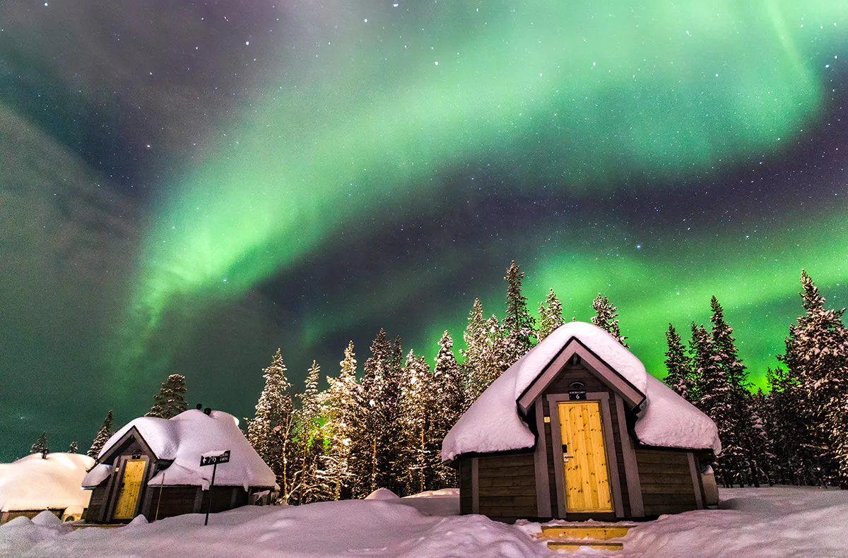 Lappland mit Schlittenfahrt für 2 - 6