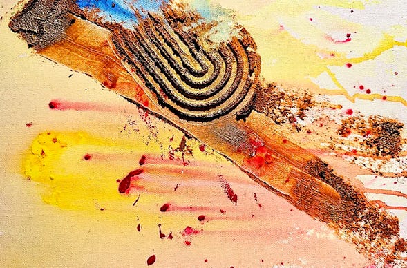 Malen mit Strukturpaste München