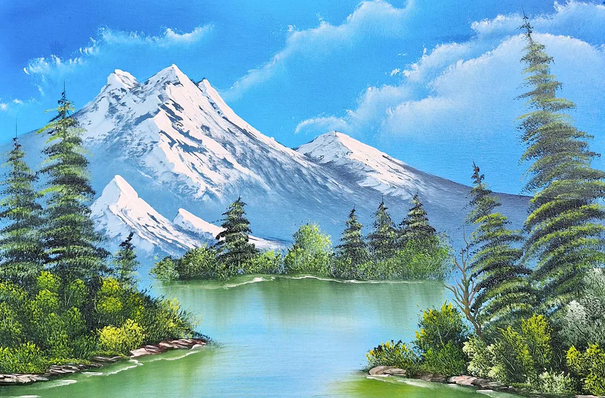 Malkurs nach Bob Ross ® Jena - 2
