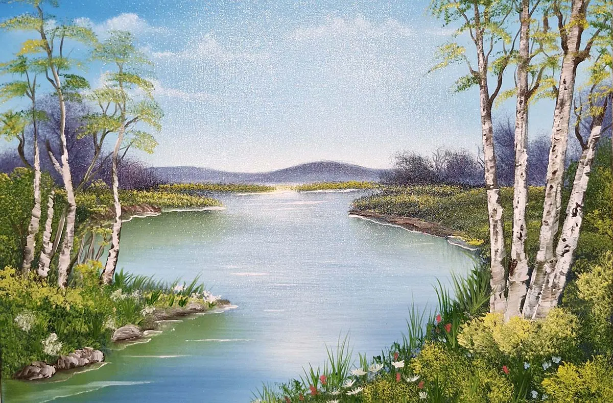 Malkurs nach Bob Ross ® Jena - 4