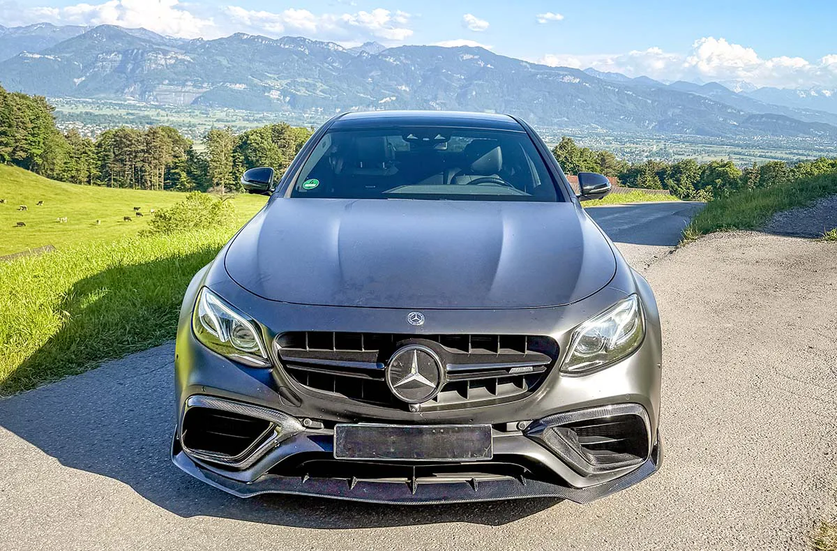 Mercedes E63S AMG mieten Amtzell (1 Tag) - 2