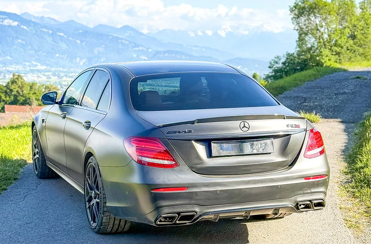 Mercedes E63S AMG mieten Amtzell (1 Tag) - 4