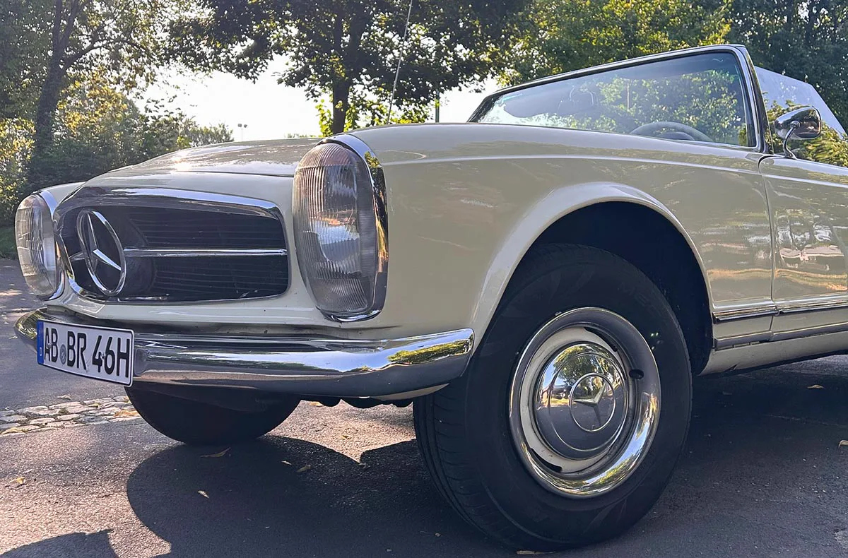 Mercedes Pagode 230 SL Cabrio fahren (4 Std.) Wenighösbach - 2