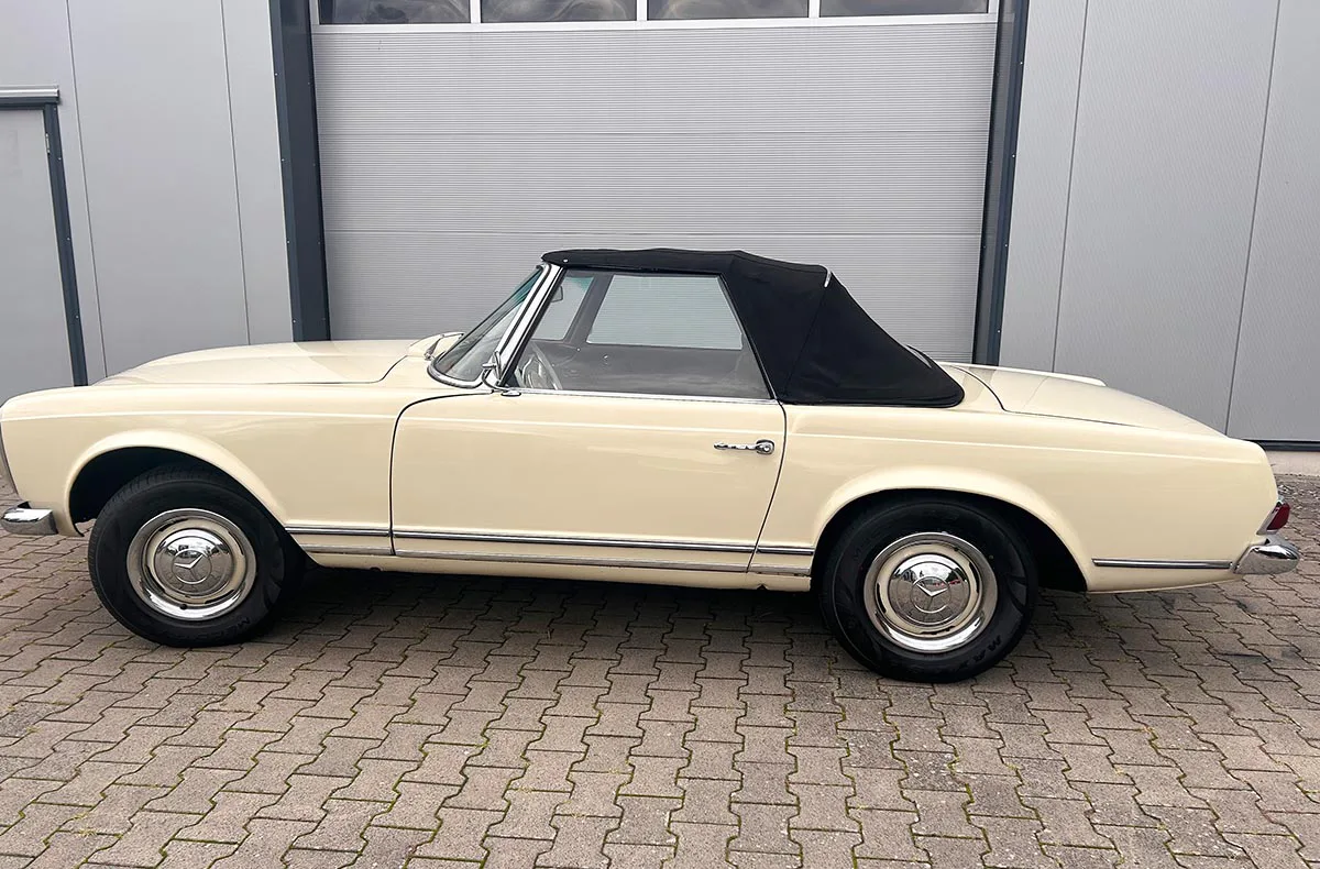 Mercedes Pagode 230 SL Cabrio fahren (4 Std.) Wenighösbach - 4