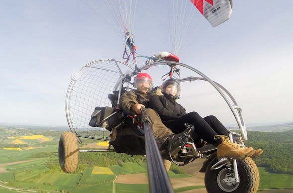 Motorgleitschirm fliegen Gaweinstal (1,5 Std.)