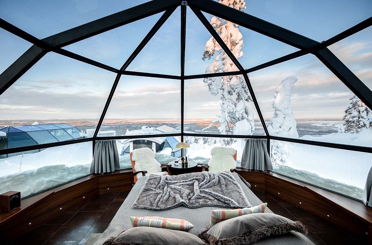 Nordlichtabenteuer im Glasiglu für 2 (3 Nächte)