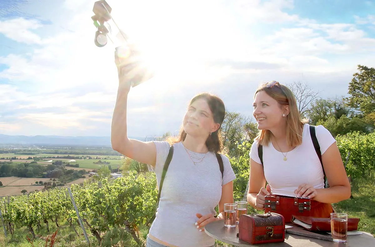 Outdoor Escape Gruppe - Anfänger "In Vino Veritas" Konz - 1