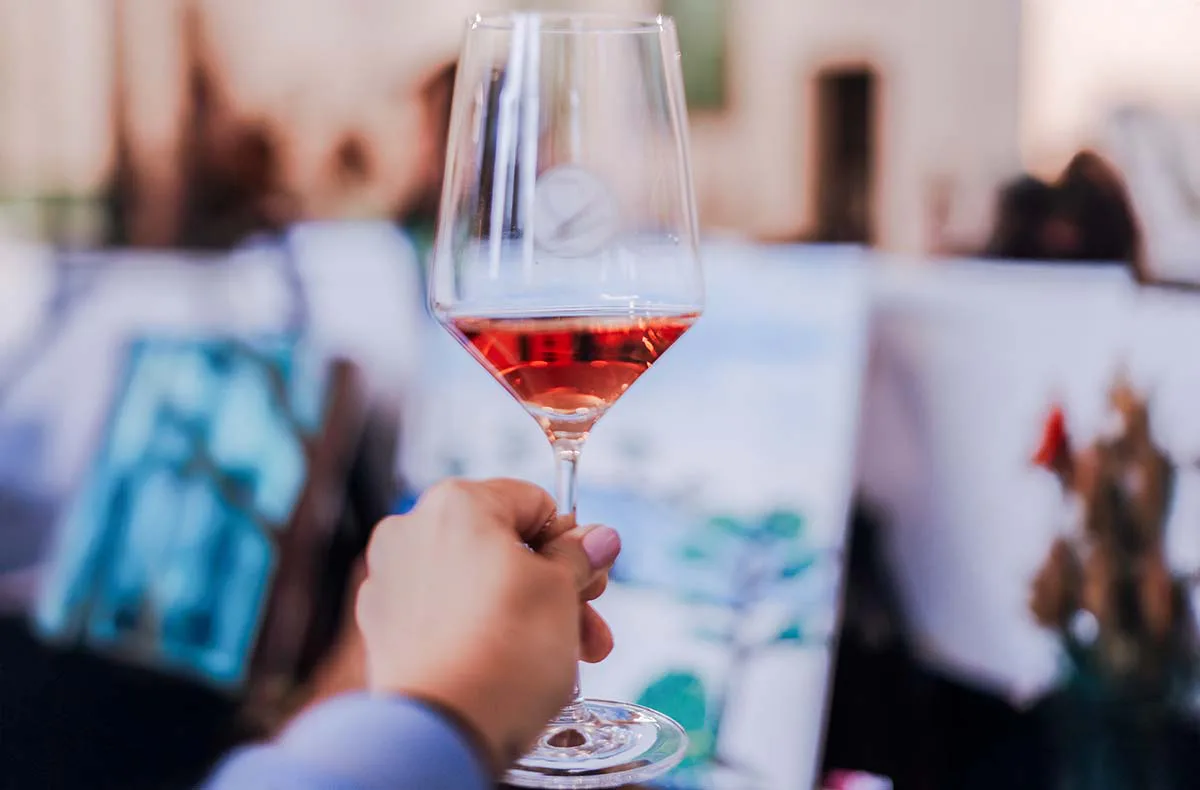 Paint & Drink mit Strukturpaste Frankfurt (Nordend) - 5