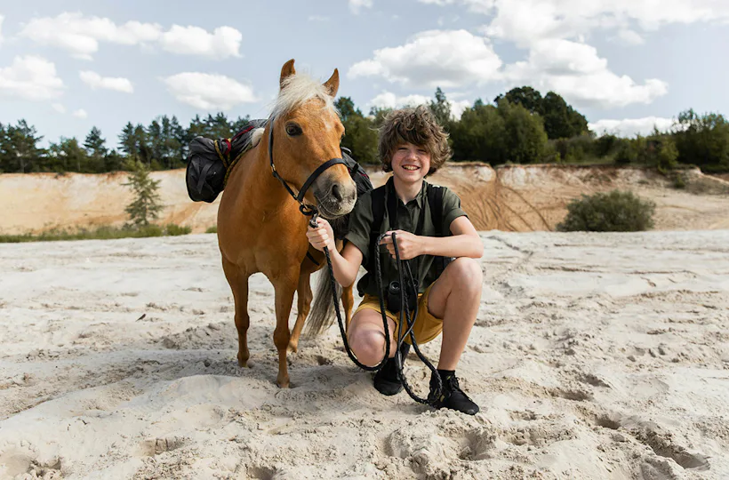 Pony Spaziergang für 2 Hirschburg