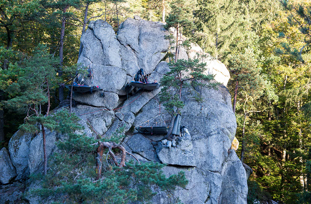 Portaledge Übernachtung Oberösterreich für 2 - 4