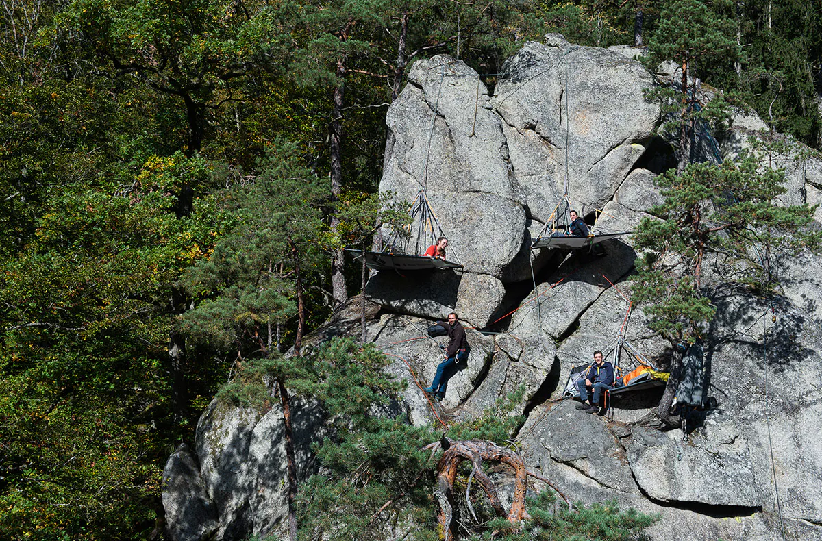 Portaledge Übernachtung Oberösterreich für 4 - 5