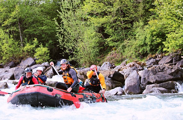 Rafting Tour Immenstadt im Allgäu