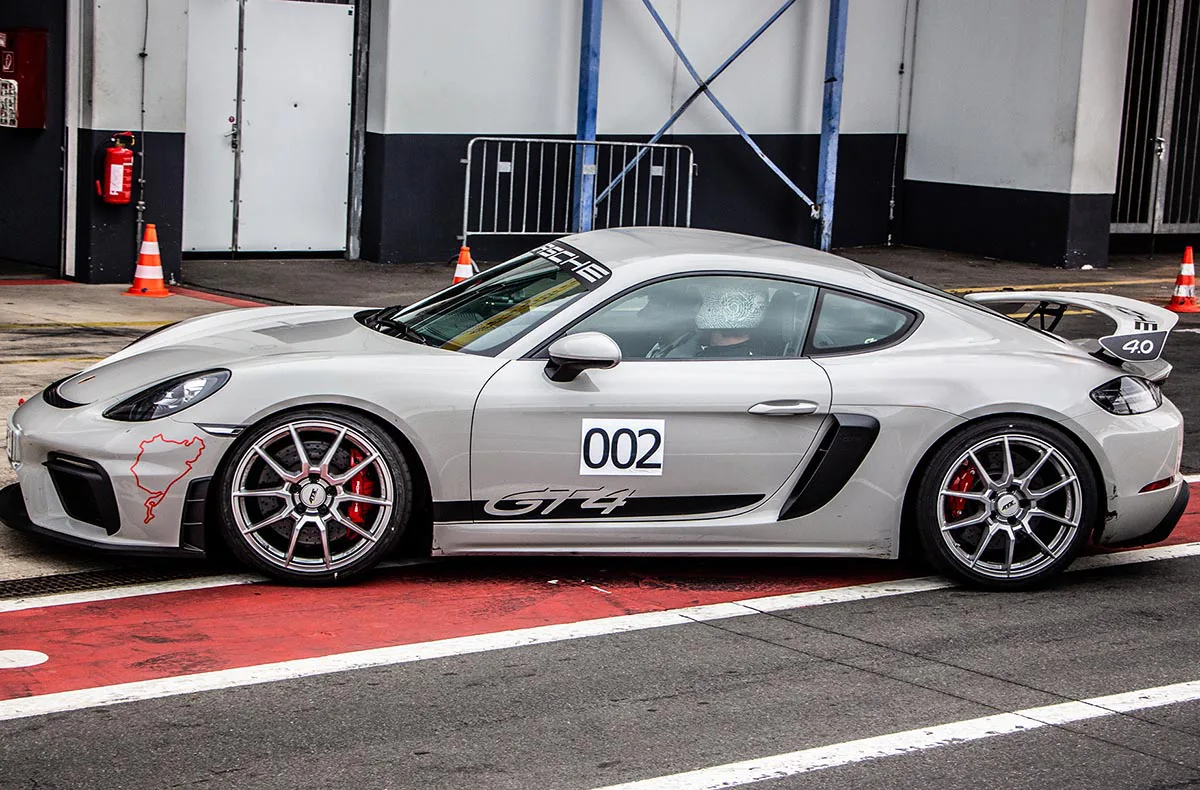 Renntaxi fahren Porsche GT4 Bad Driburg - 1