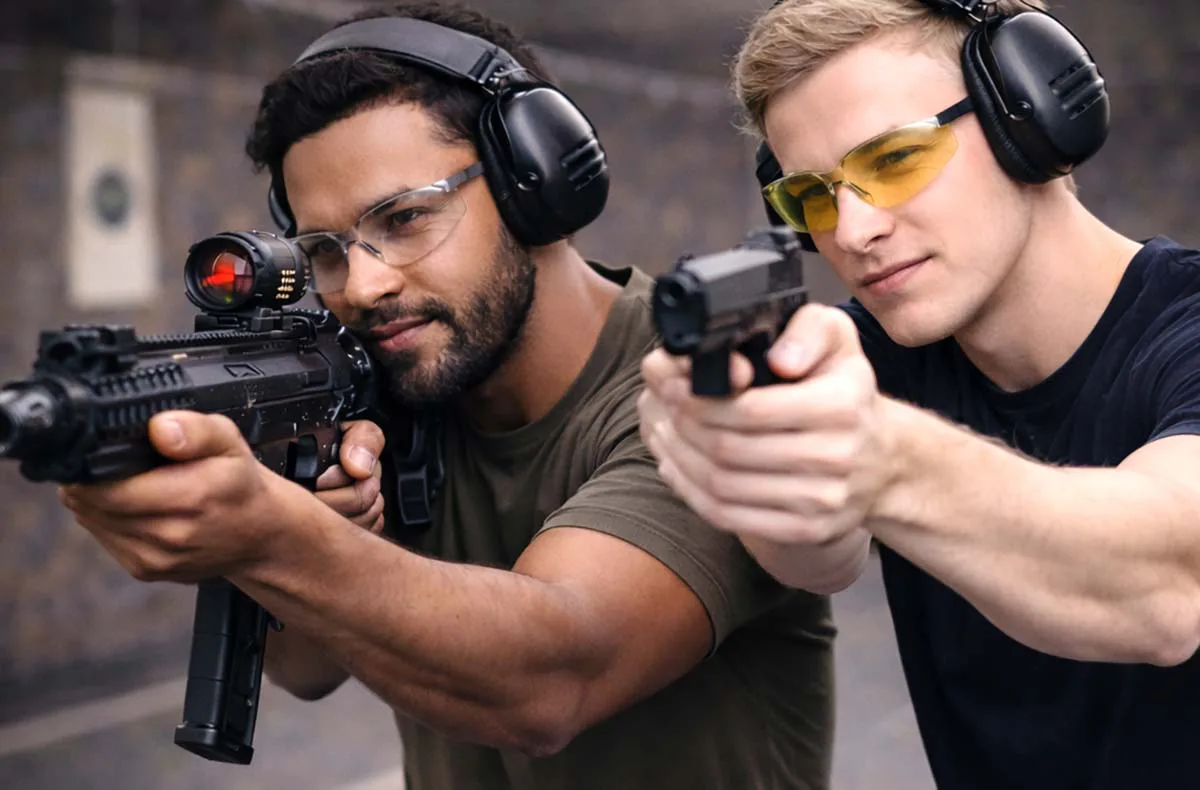 Schießtraining Pistole, Revolver & Gewehr Reken (2 Std.) - 1