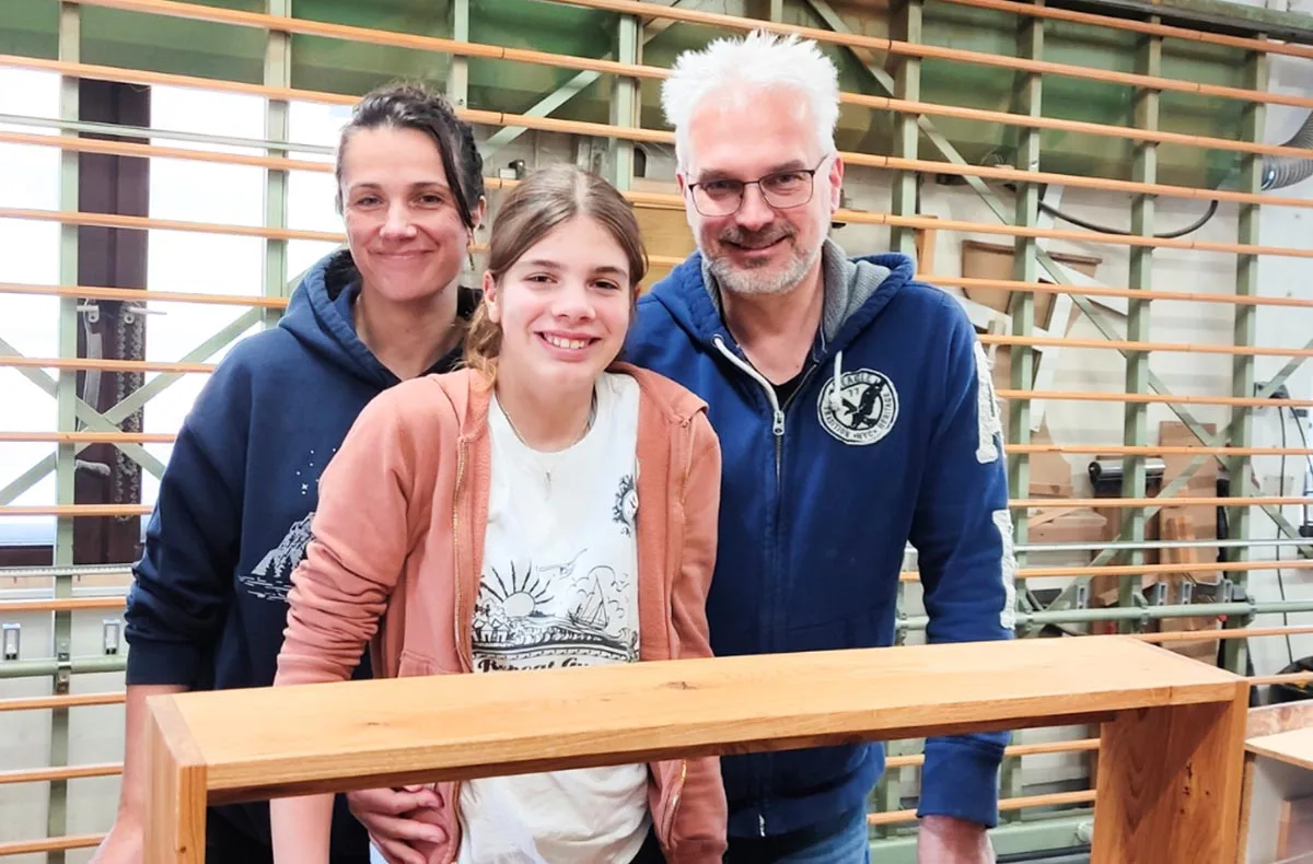 Schreiner-Workshop für die Familie Weinheim - 4