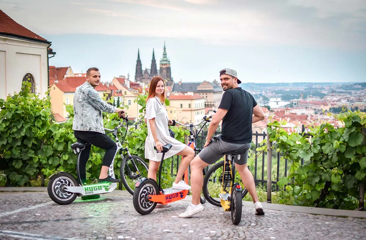 Sightseeing mit dem E-Scooter in Prag - 8