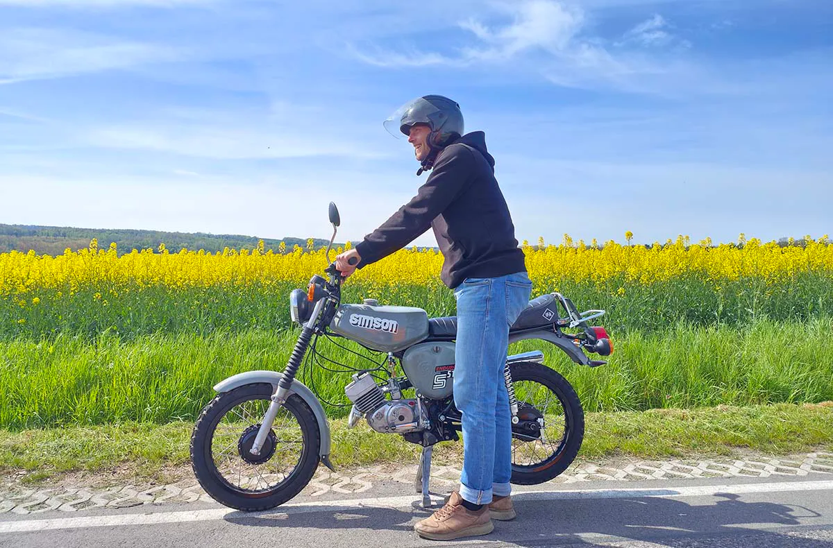 Simson Moped fahren Chemnitz (1 Tag) - 3
