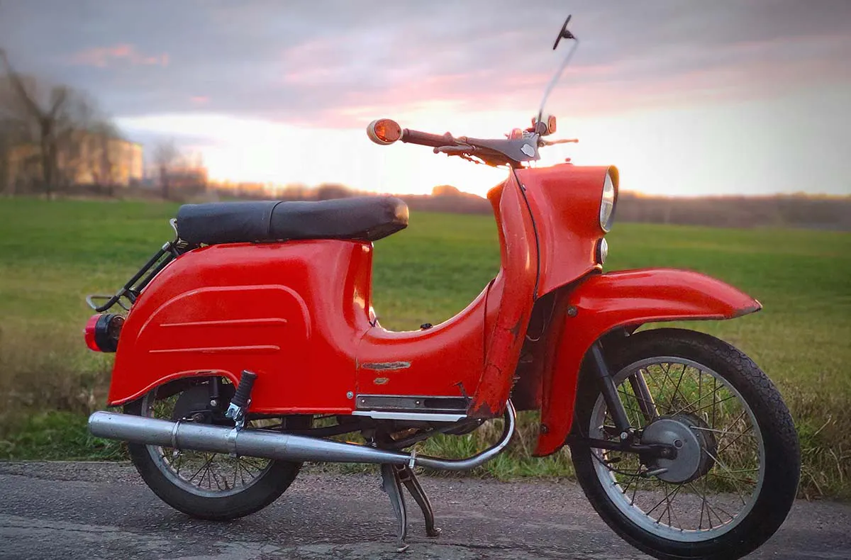 Simson Moped fahren Chemnitz (1 Tag) - 5