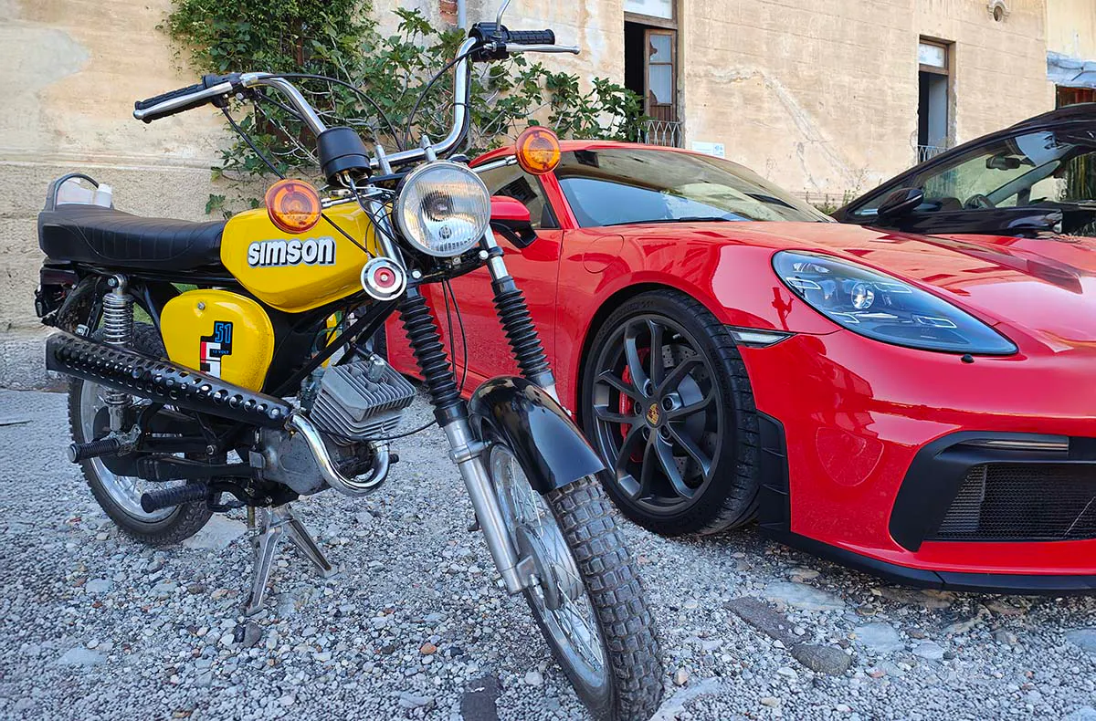 Simson Moped fahren Chemnitz (1 Tag) - 4