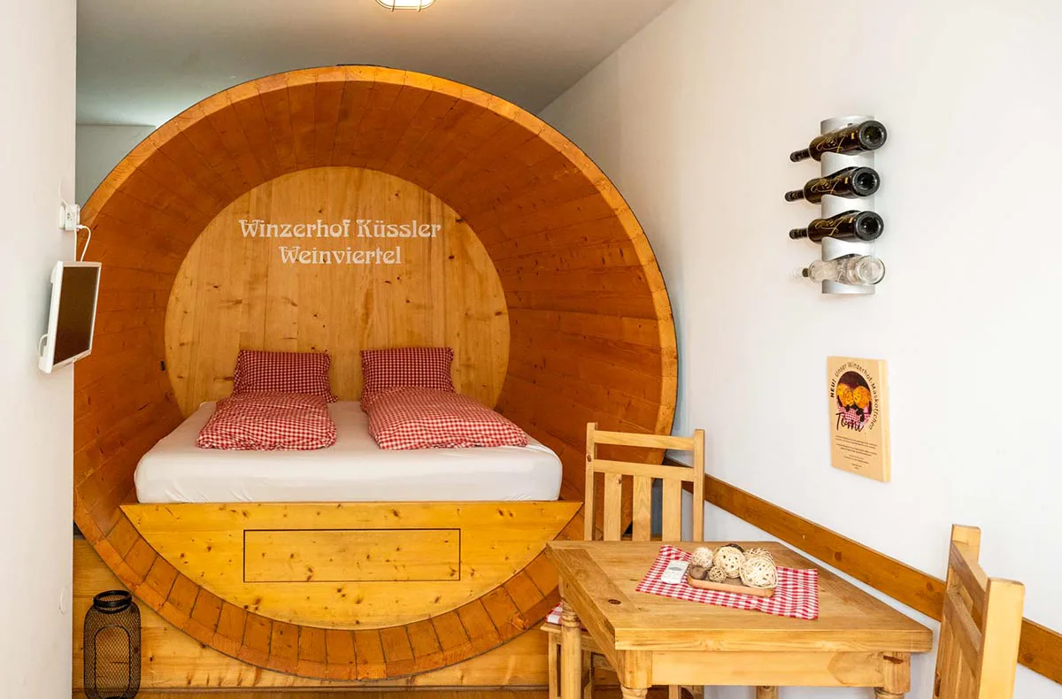 Single Urlaub in der Weinfass Suite (1 Nacht) - 1