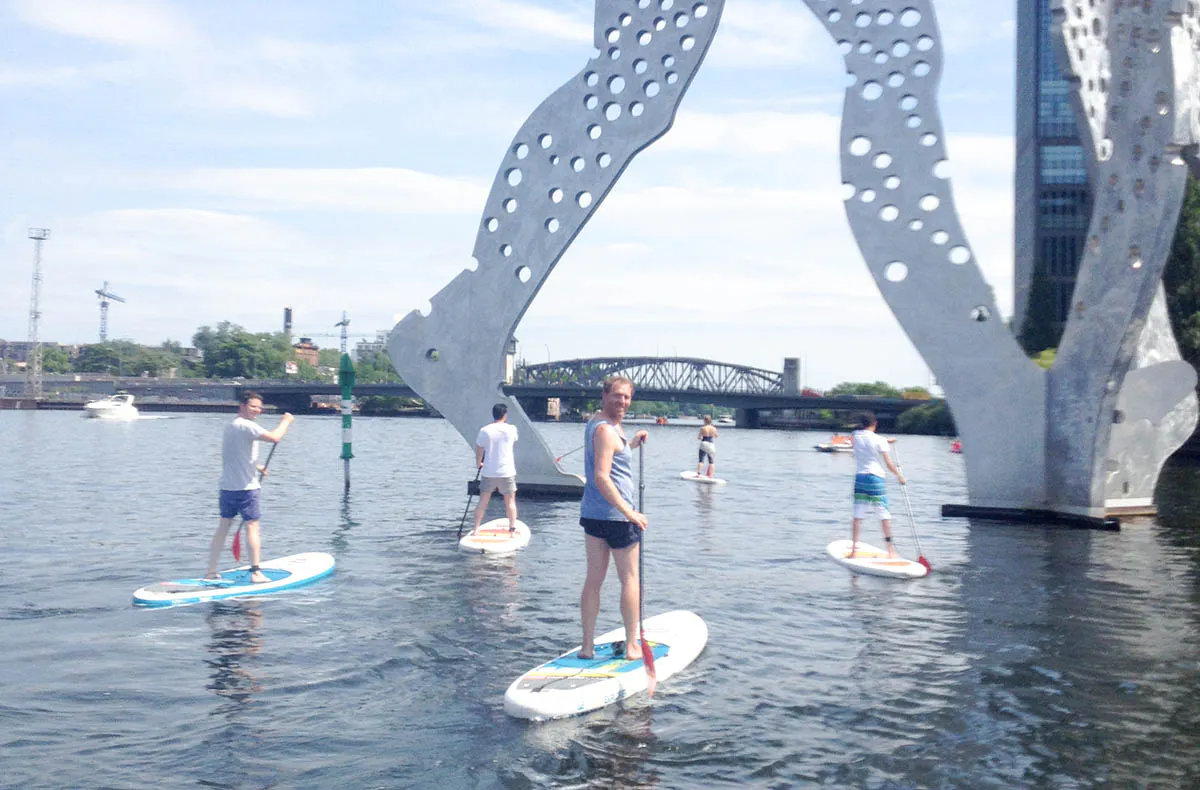 Stand up paddling Fortgeschrittenenkurs Berlin - 2