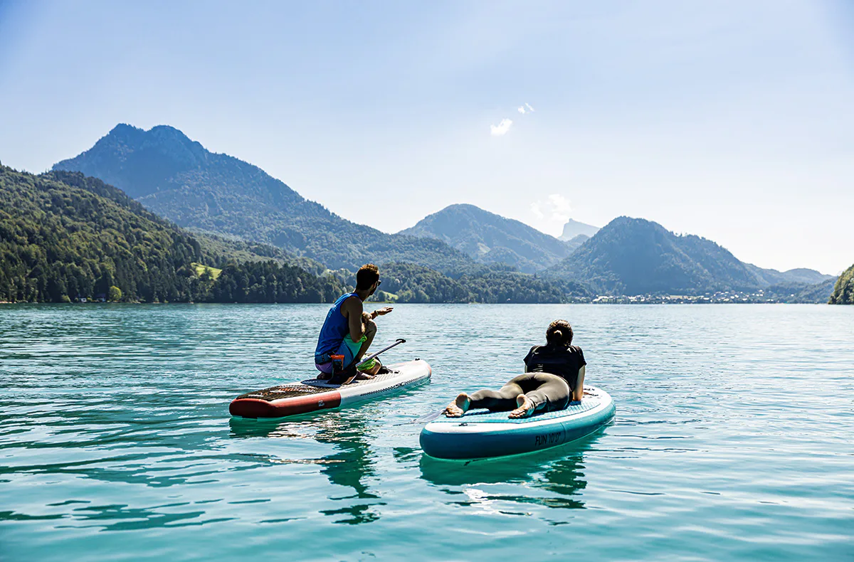 SUP Privatstunde für 2 Innerschwand am Mondsee - 1