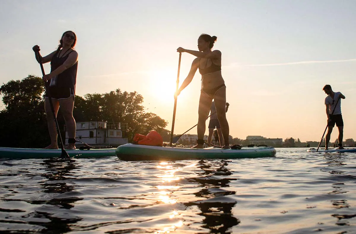 SUP Sunset Tour Berlin (ca. 2,5 Std.) - 3