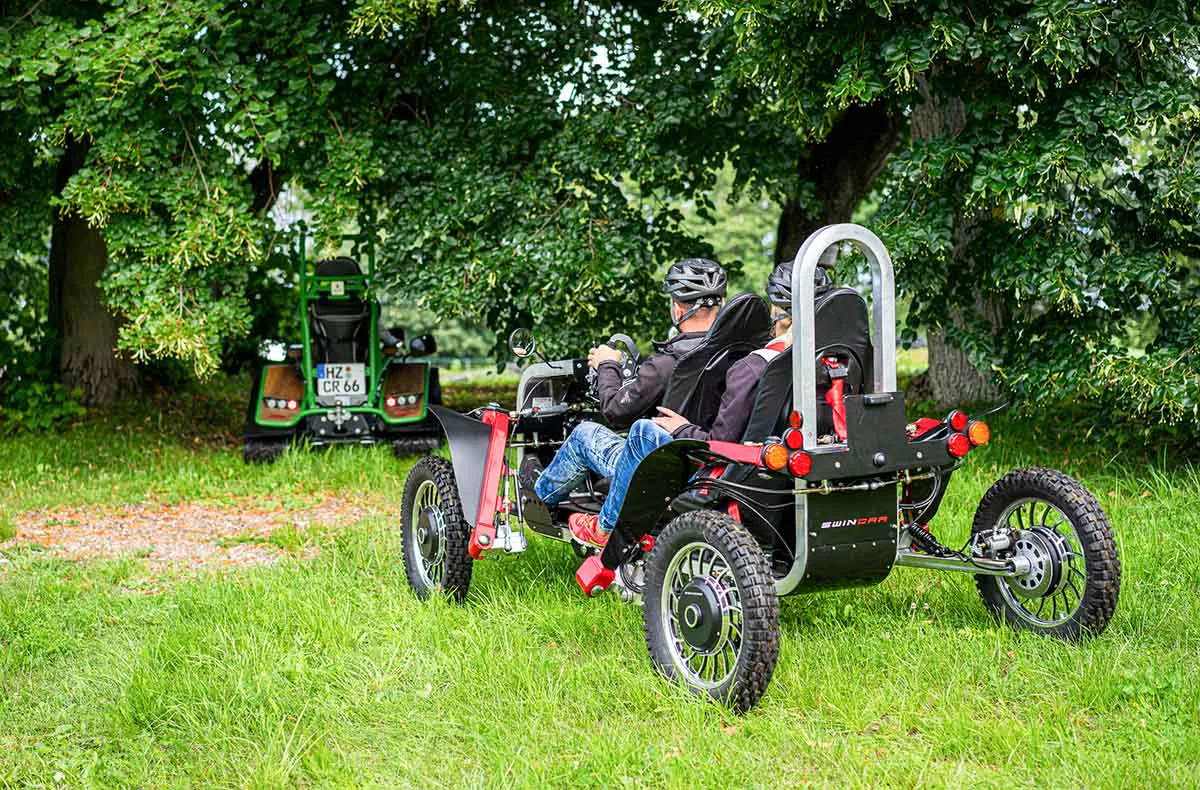 Swincar Tandem Tour für 2 Stiege (1 Std.) - 3