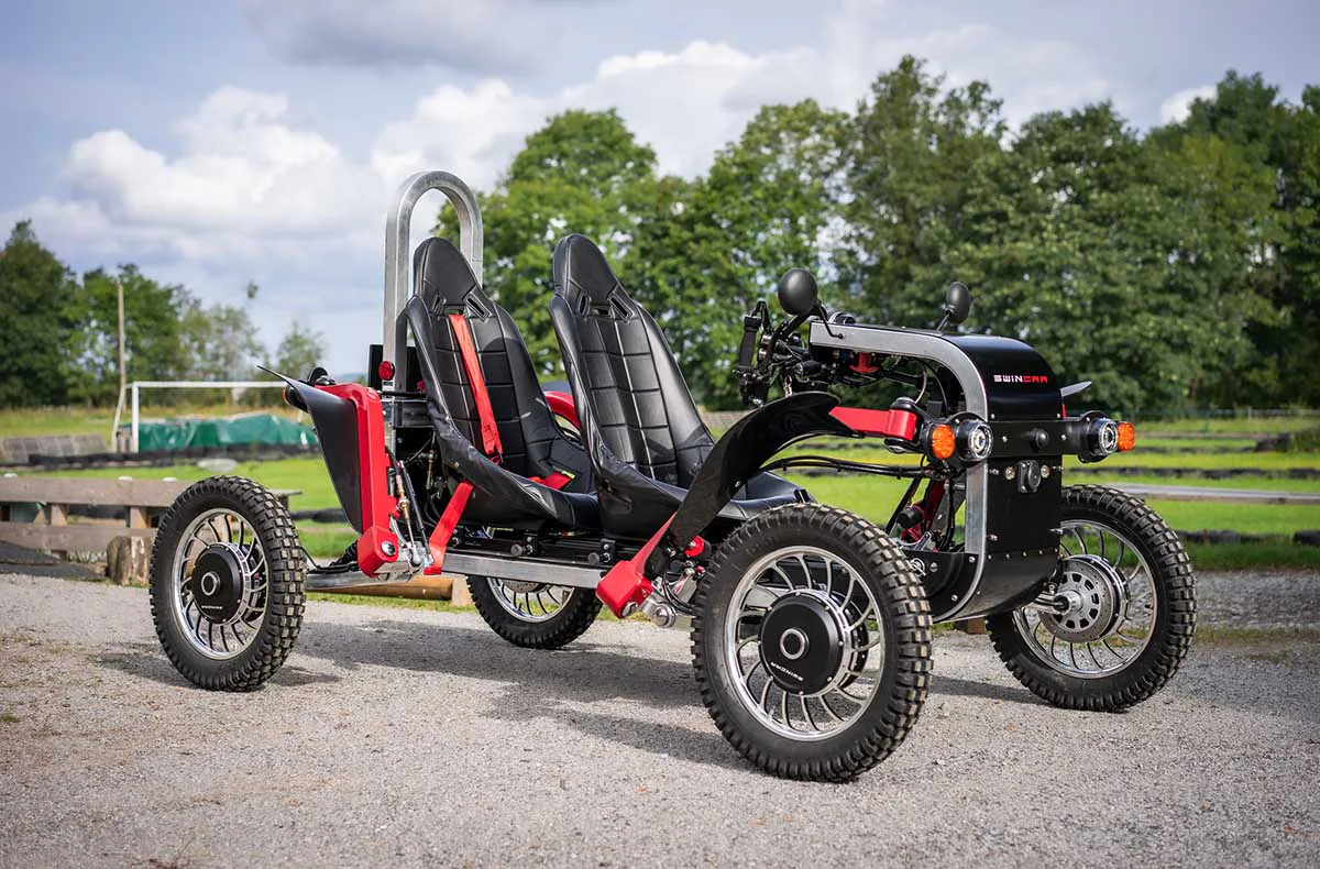 Swincar Tandem Tour für 2 Stiege (2 Std.) - 2