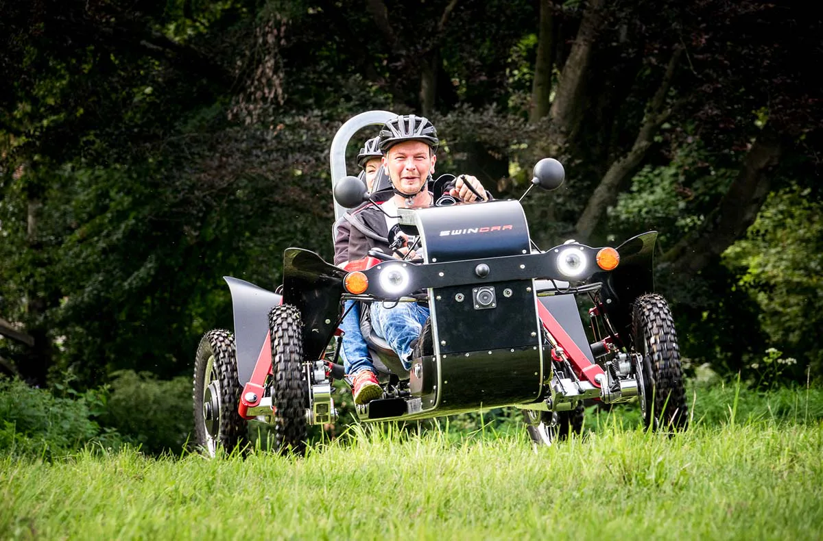 Swincar Tandem Tour für 2 Stiege (30 Min.) - 2